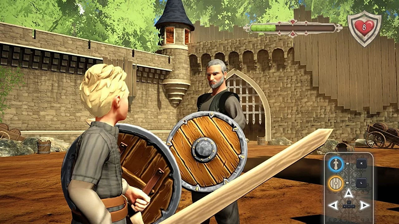 Lojë PS4 Microids The Quest for Excalibur - Puy du Fou, PEGI 7