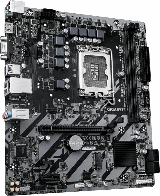 Pllakë amë GIGABYTE H810M H, mATX, LGA1851, DDR5, HDMI, SATA3, USB 3.2 Gen1