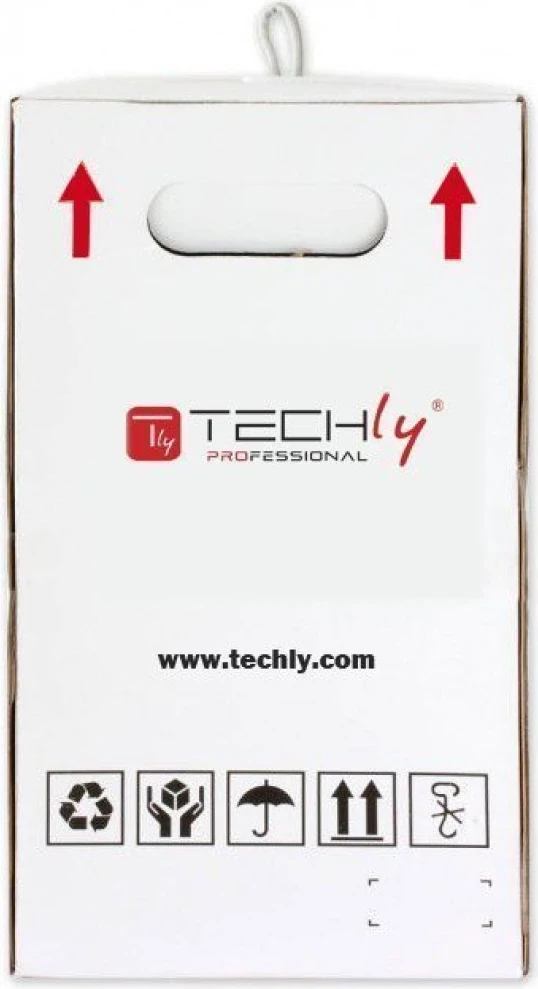 Kabllo Ethernet Techly Cat.5E F/UTP 305m për Jashtë, e Zezë