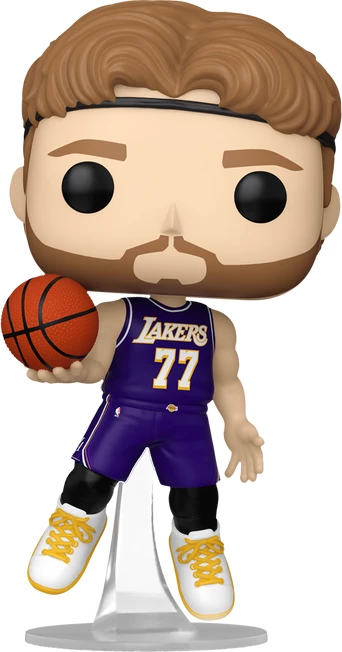 Figurinë koleksionuese Funko Pop! NBA LA Lakers Luka Dončić, vinil, Purple uniform