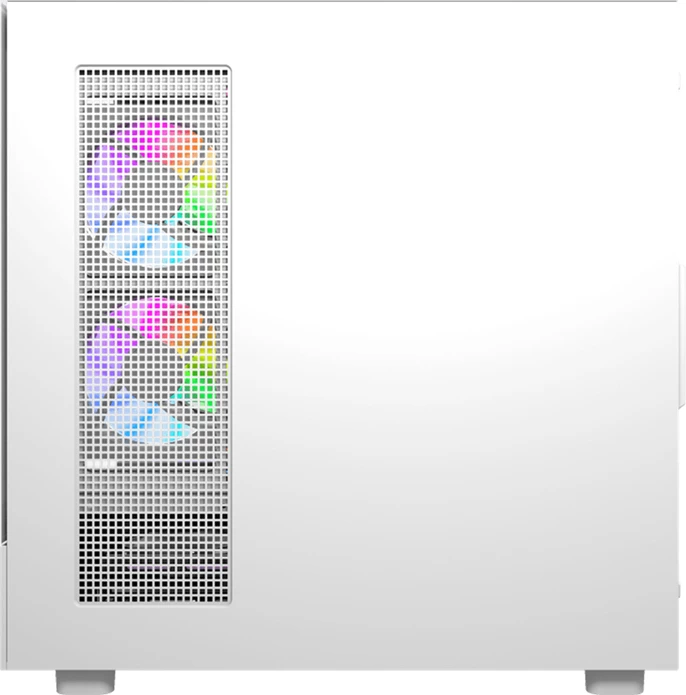 Kasë DarkFlash DS950V midi tower me ekran IPS 6\" 480×960, tempered glass, ATX/M-ATX/ITX, 6 ventilatorë 120mm, e bardhë, set 6 ventilatorë