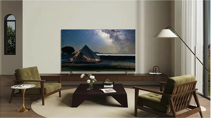 Televizor TCL 75T6C, 75", QLED 4K UHD, Google TV, HDMI 2.1, e zezë