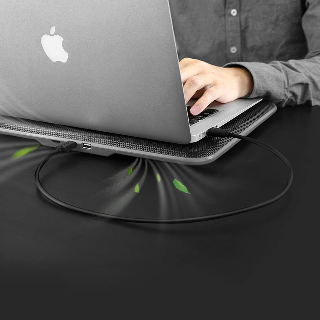 Kabllo USB Ugreen US102, 1.5m, USB 2.0, 480Mb/s, e zezë