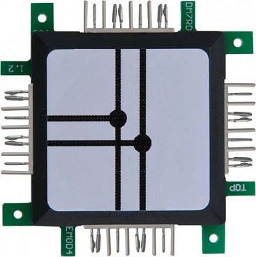 Modul lidhës ALLNET BrickRknowledge Leitung Doppel T R, adapter PCB me pin-a, jeshil