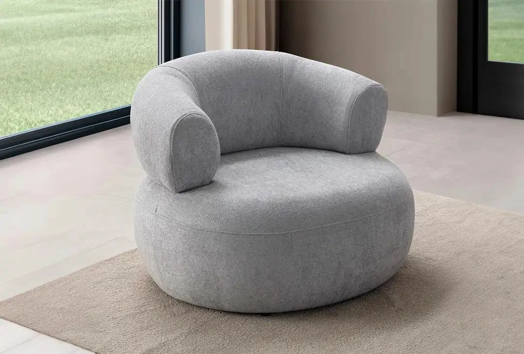 Karrige Wing Roma, ngjyrë gri, Atelier del Sofa
