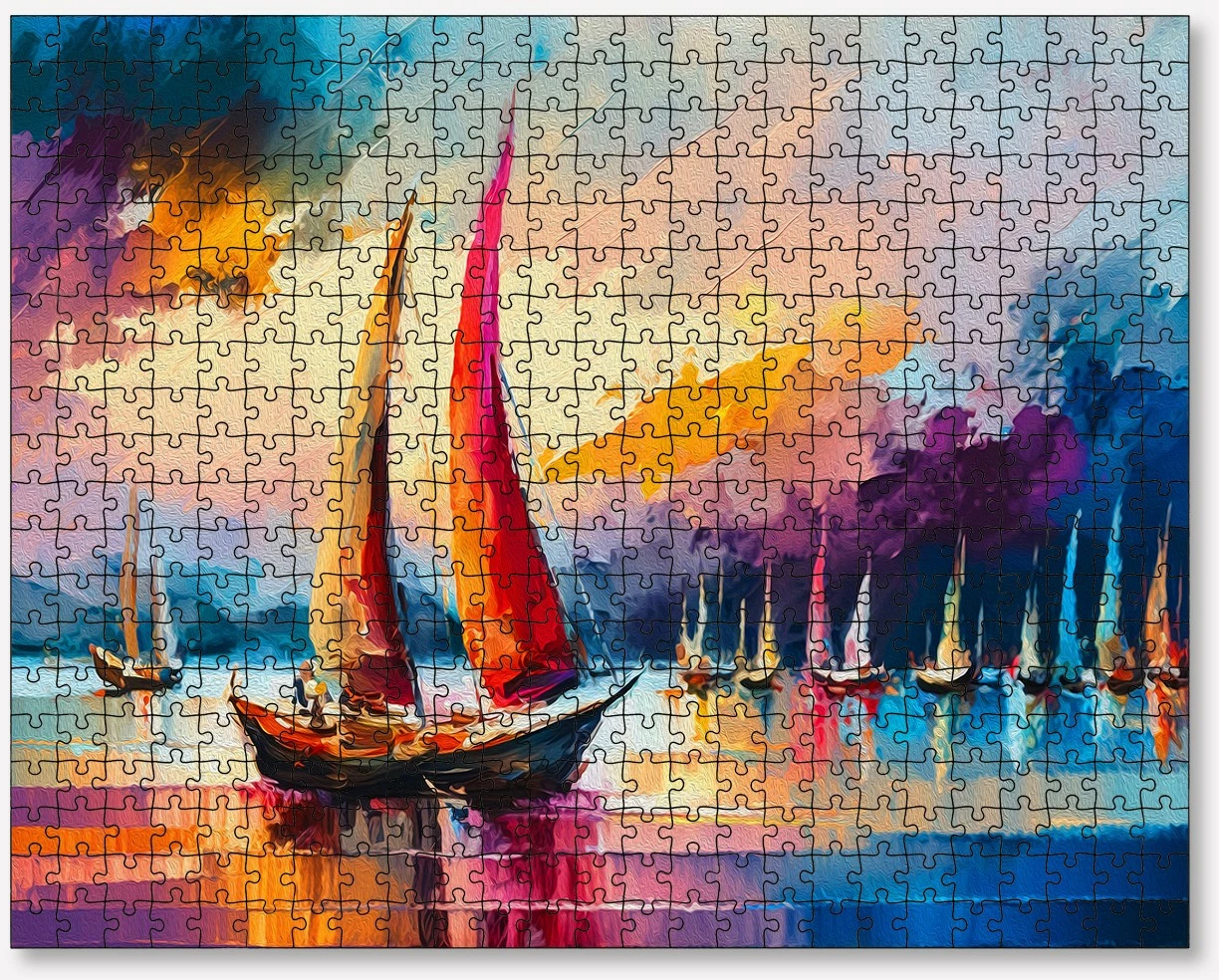 Puzzle 500 copë, Evila Originals, PZL_0113_500, shumëngjyrësh