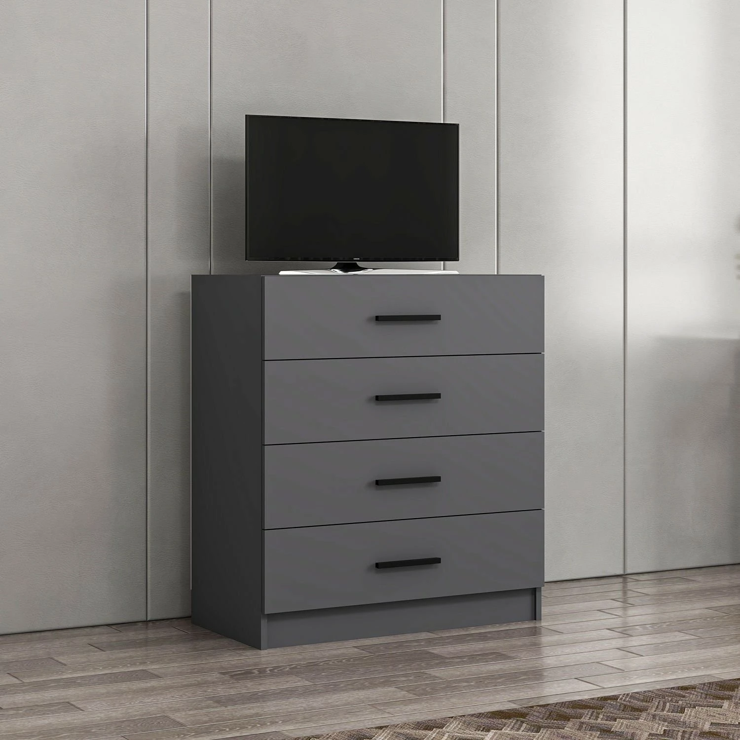 Komodë Hanah Home, Kale TV, antracit