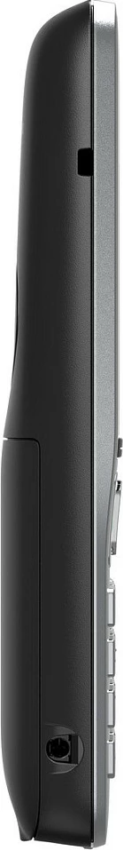 Telefon pa tel Gigaset COMFORT 500, DECT, Speakerphone, 200 kontakte, ID thirrësit, Ngjyrë e zezë dhe argjendtë