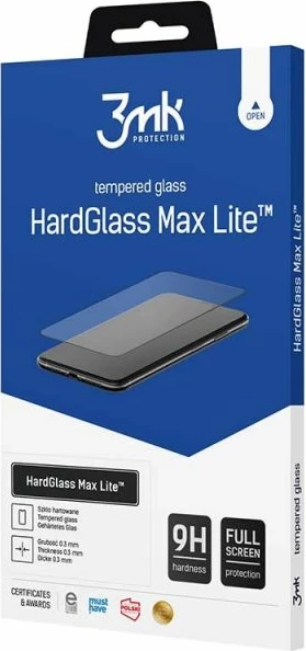 Mbrojtës ekrani xhami i fortë 3mk HardGlass Max Lite për Motorola Moto G52