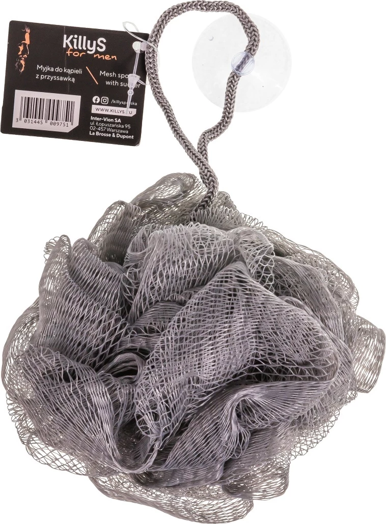 Sfongjer për dush KillyS për meshkuj, 1 copë