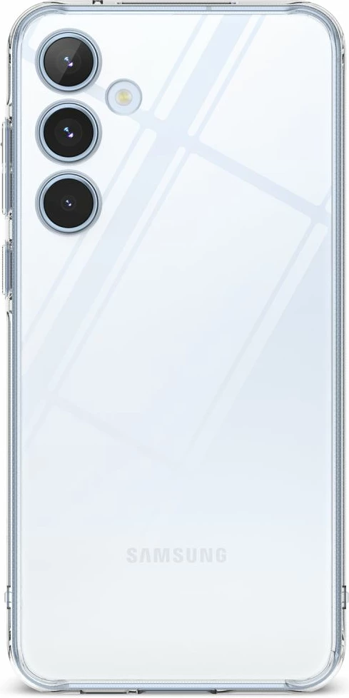 Mbështjellës Ringke Fusion për Samsung Galaxy A55 5G, Transparent