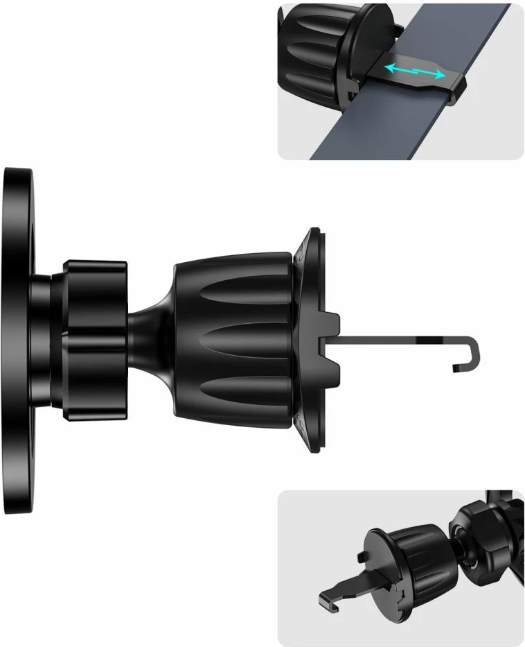 Mbajtës magnetik për celular Tech-Protect N56 me MagSafe, i zi