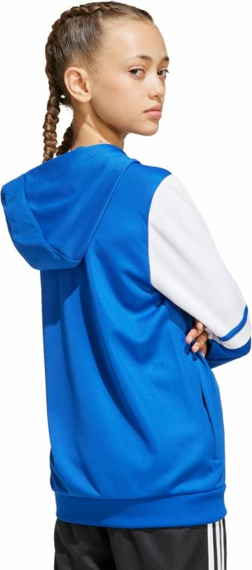 Duks për fëmijë adidas, të bardhë dhe blu [Madhësia: 152 cm]