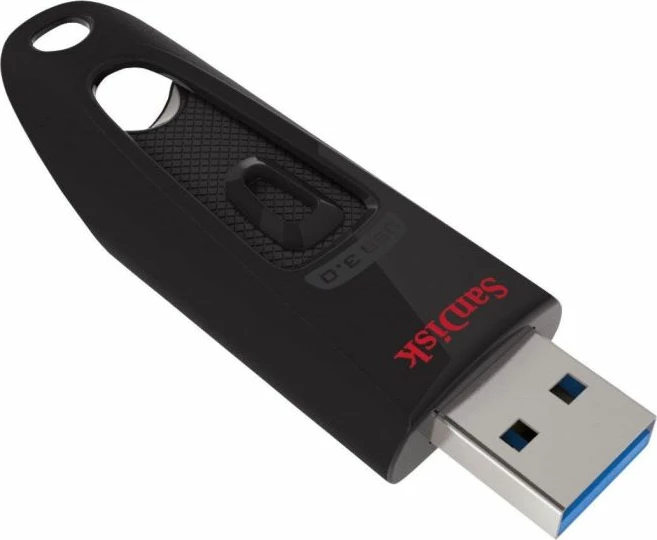 USB memorje SanDisk Ultra SDCZ48-128G-U46 128GB USB 3.0 e zezë