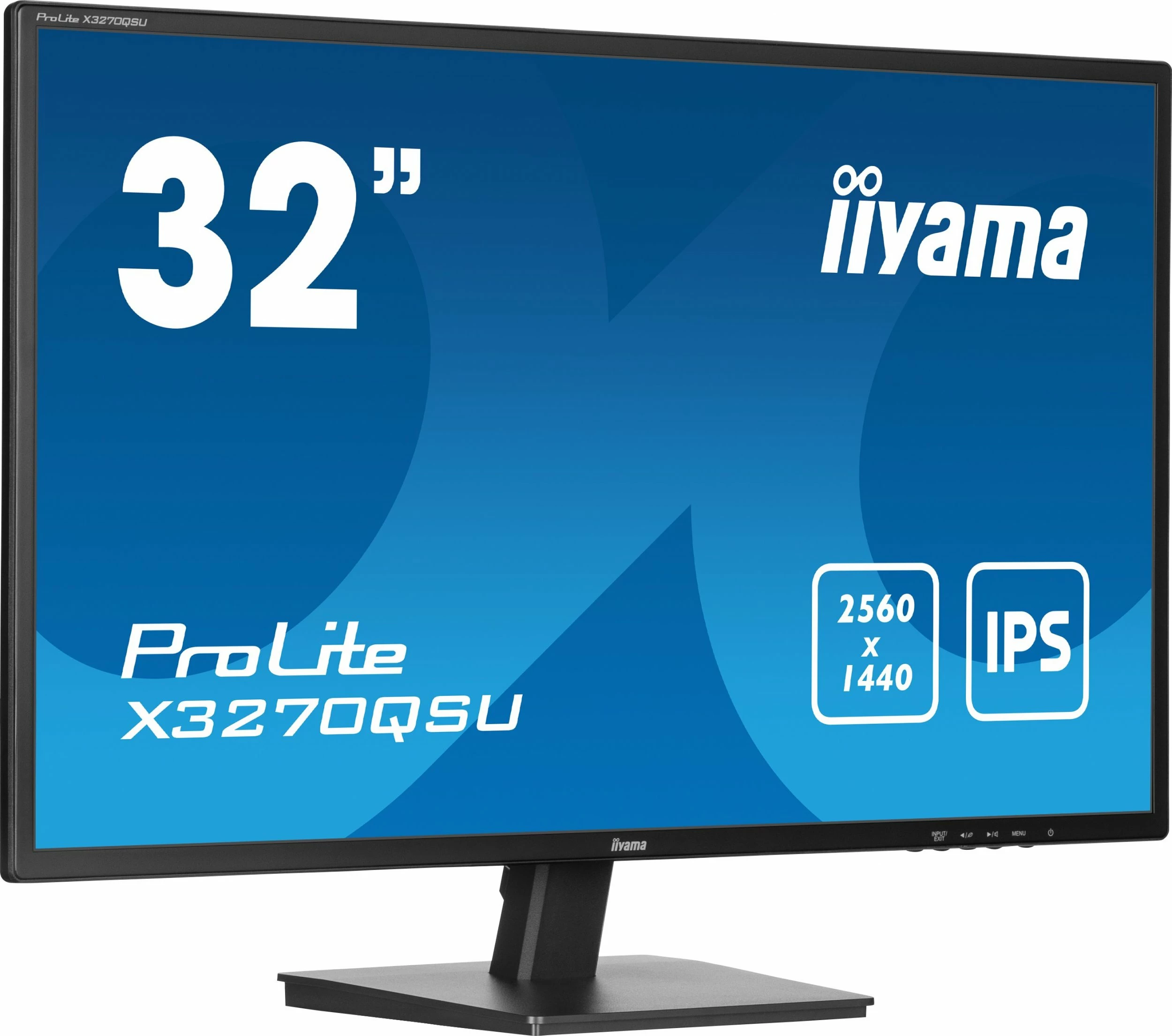 Monitor iiyama ProLite X3270QSU-B1 31.5\" WQHD IPS 100Hz, i zi
