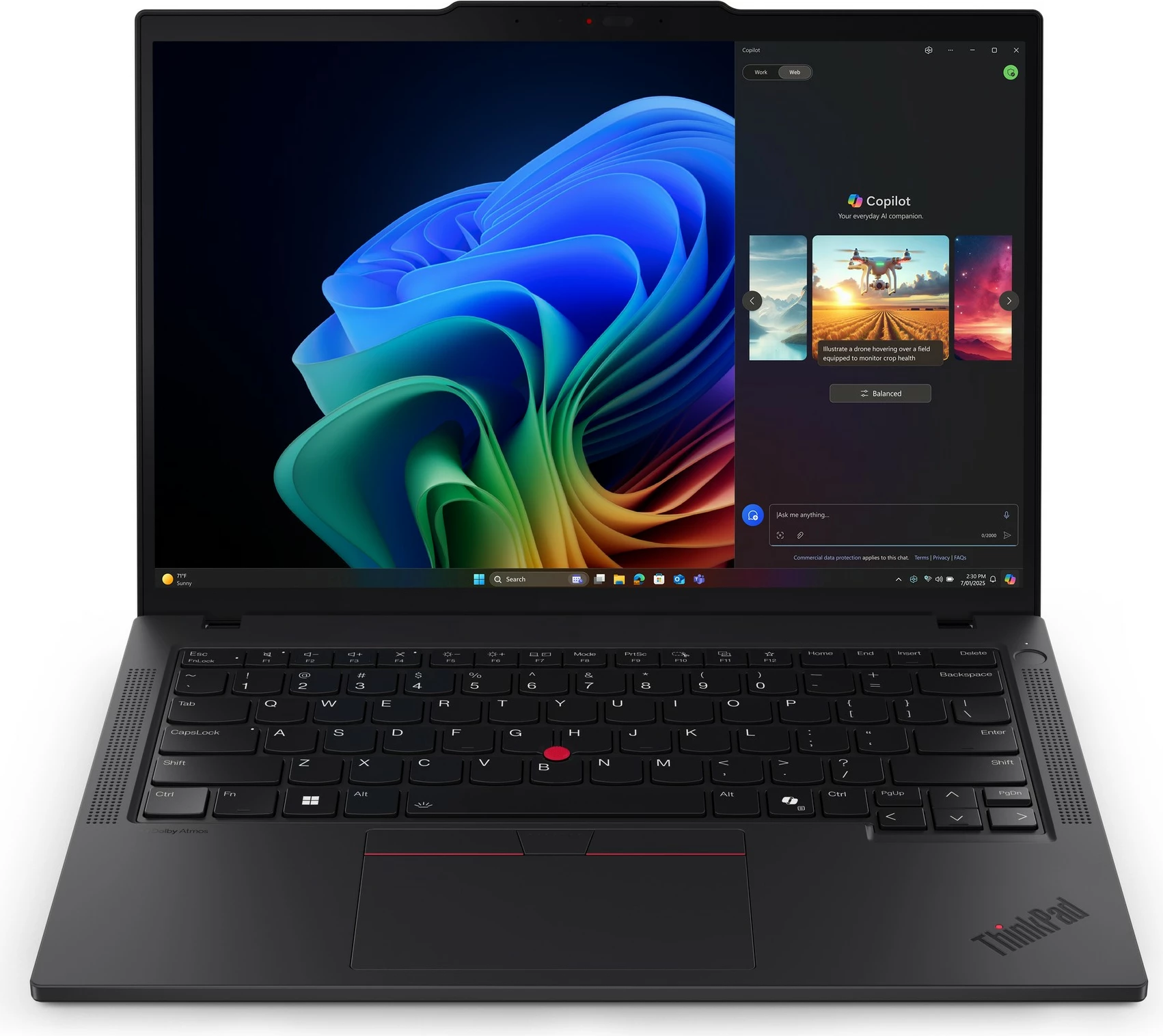 Kompjuter Lenovo ThinkPad T14 AMD G6, Ryzen 5 340U, 16GB/512GB, 14", e zezë