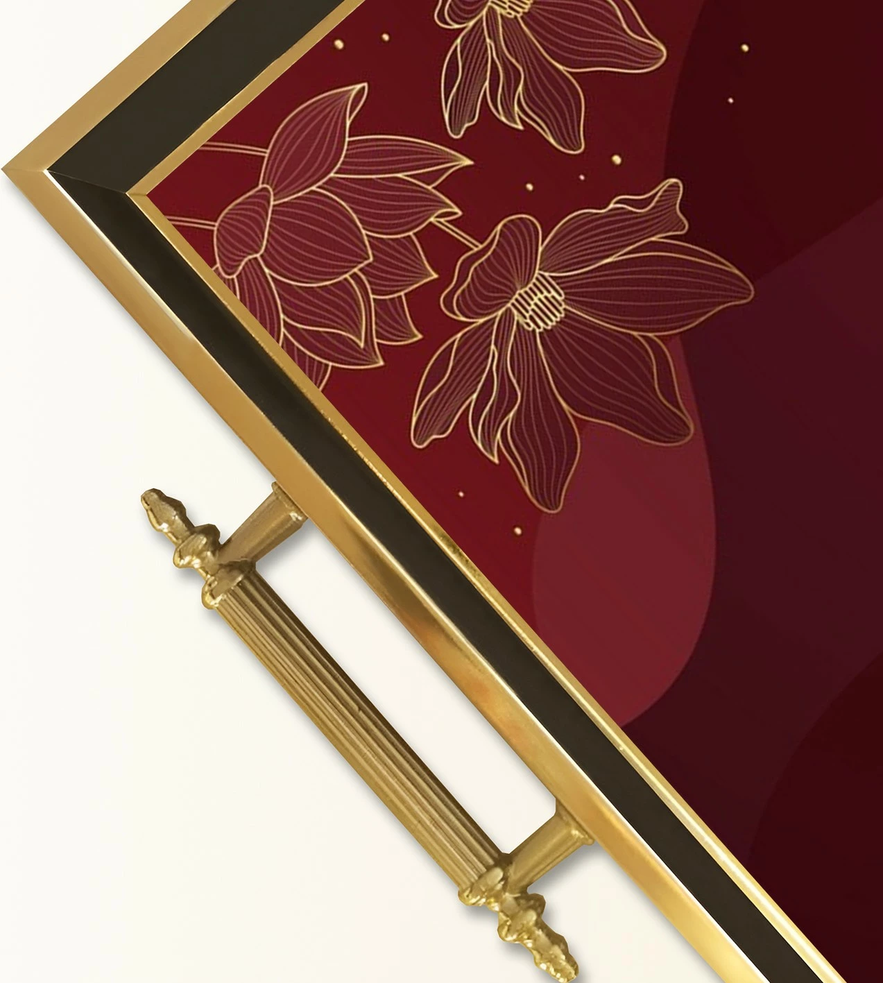 Tabaka xhami Aberto Design, shumëngjyrëshe, TPA9765
