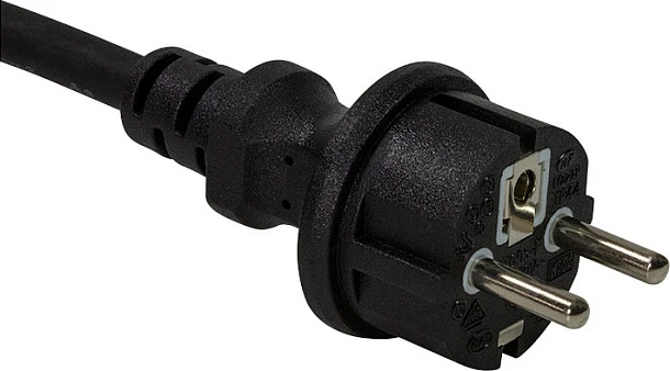 Zgjatues rryme LogiLink, 4 priza, me switch, IP44, për jashtë, i zi