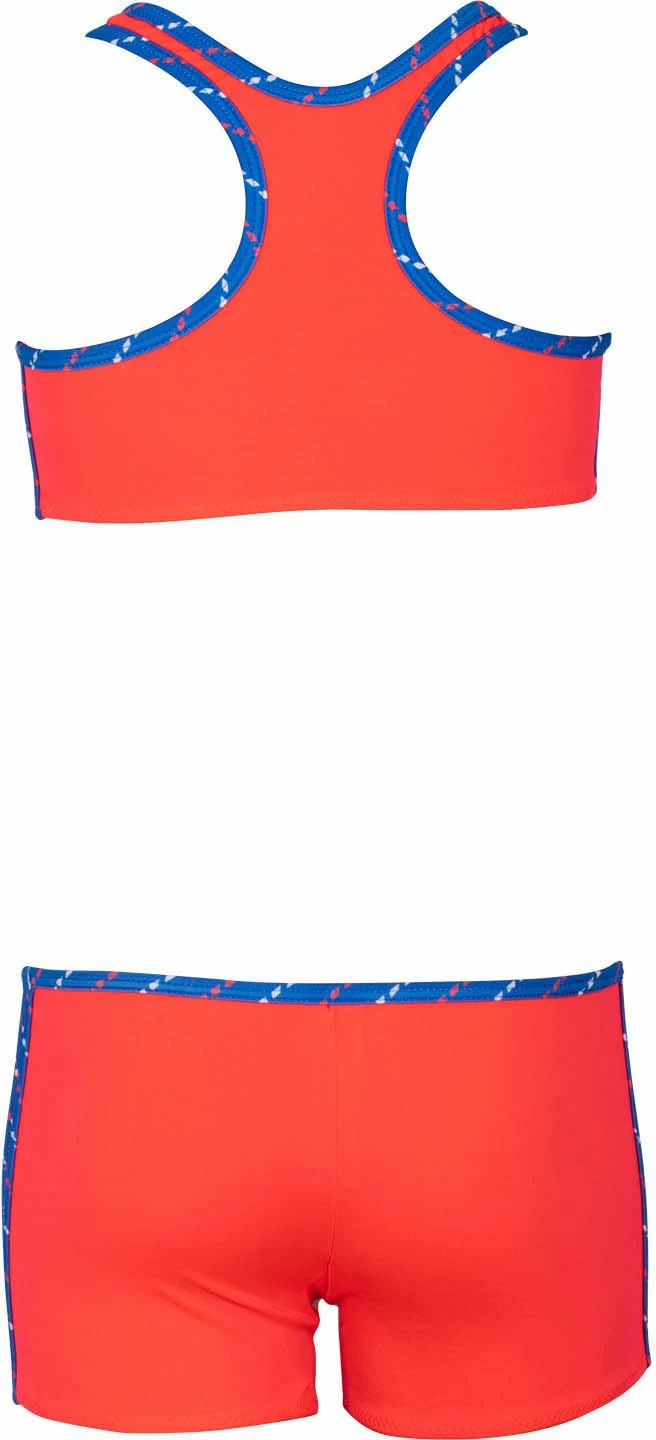 Set bikini sportiv, 2 pjesë, ngjyrë korale, Jumeon