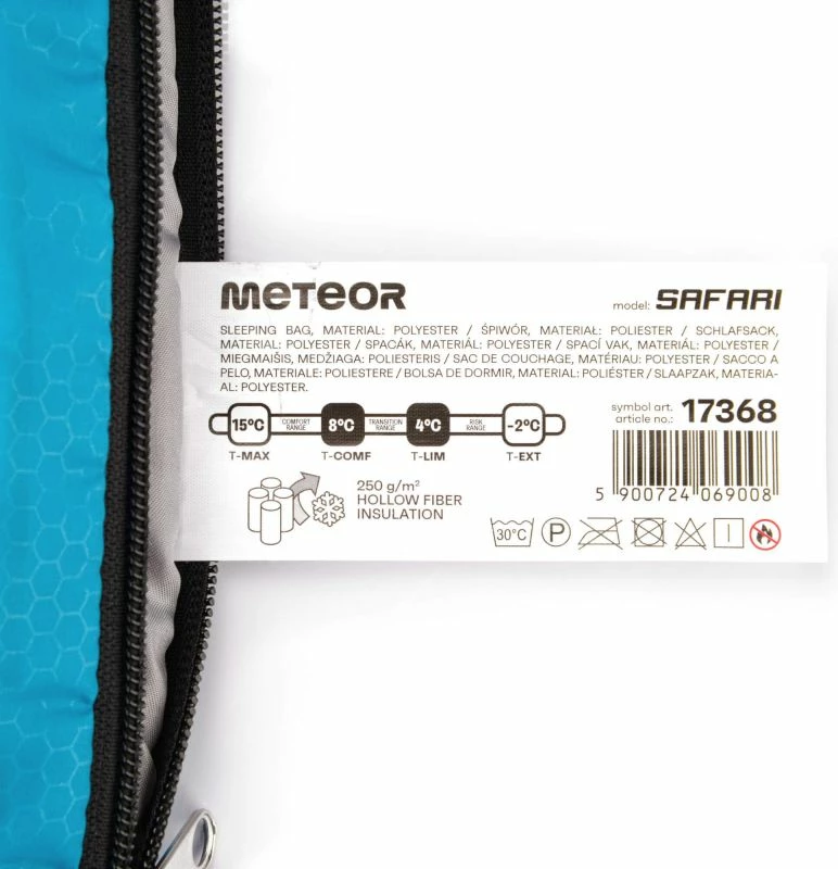 Thes gjumi Meteor unisex, i kaltërt [Madhësia: Standarde]