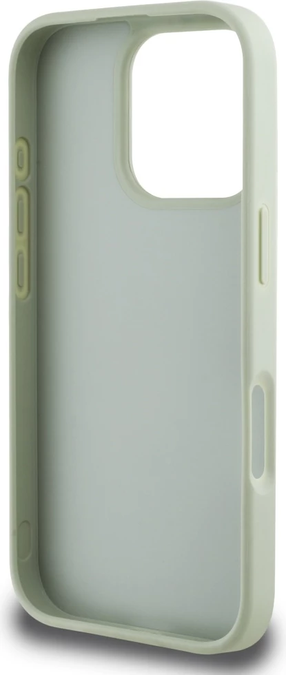 Mbështjellës Guess Grained Big 4G Logo Small Classic Logo për iPhone 16 Pro Max, Gjelbër