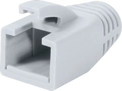 Boot mbrojtës për konektor RJ45 LogiLink, 8 mm, 50 copë, i bardhë