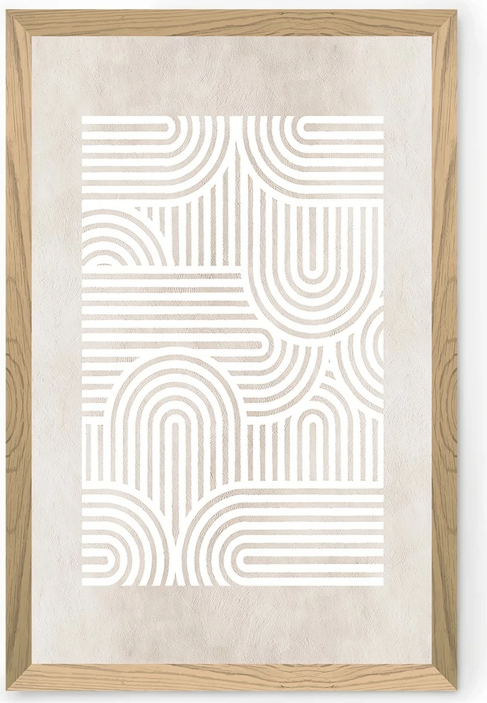 Pikturë dekorative Wallity, Tekhammdf141, shumëngjyrëshe, 33x48cm