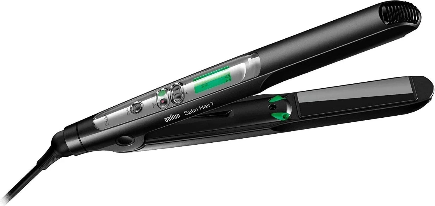 Drejtuese për flokë Braun Satin Hair 7 ST710, e zezë