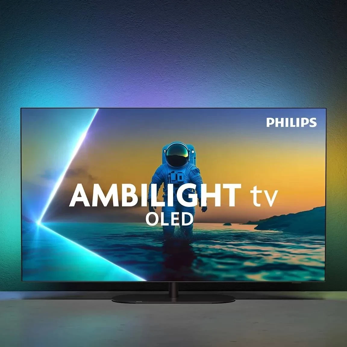 TV, Philips, 65OLED820/12, 65" OLED 4K UHD, Google TV, Ambilight, 144 Hz