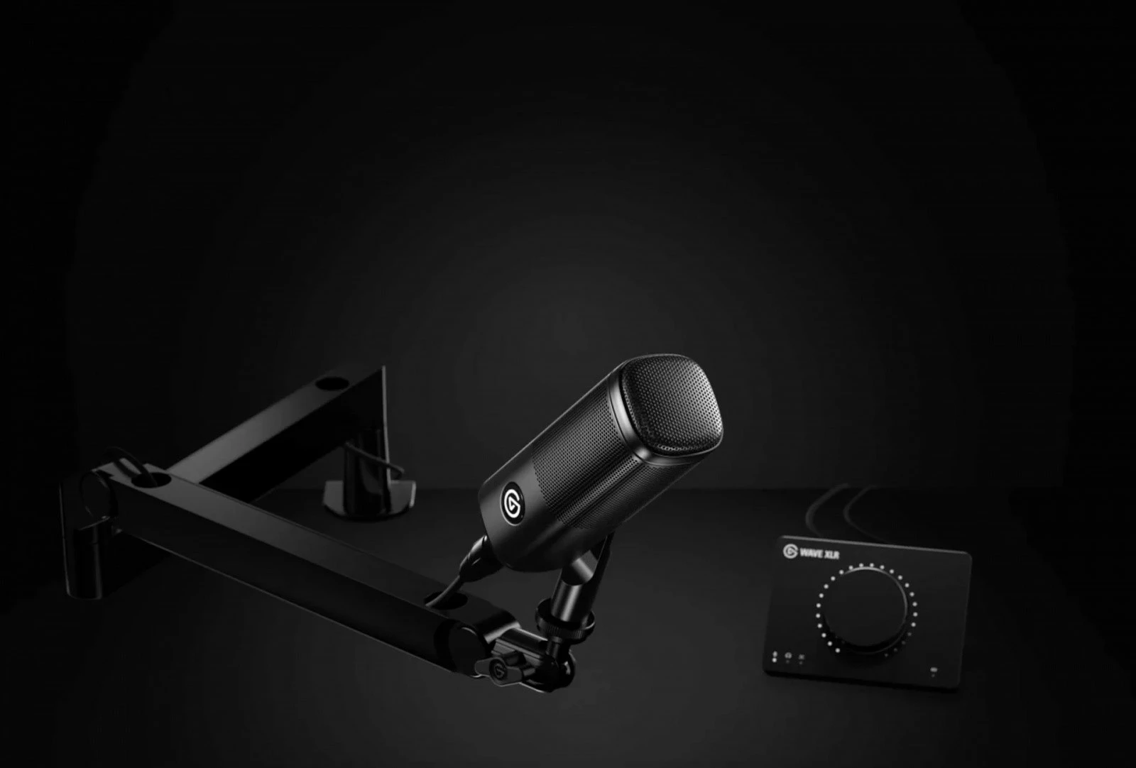 Mikrofon dinamik ELGATO Wave DX, XLR, i zi