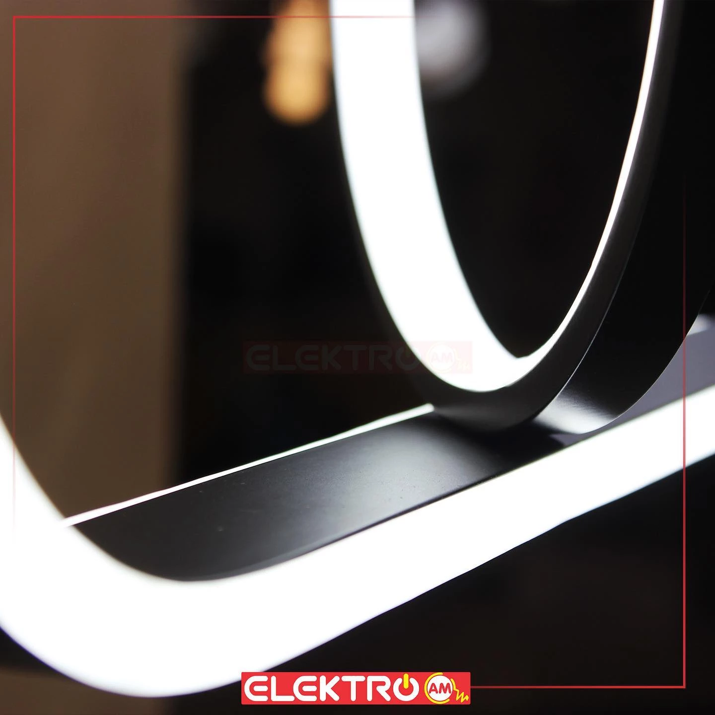 Abazhur trapezarie LED 1973-1 BK