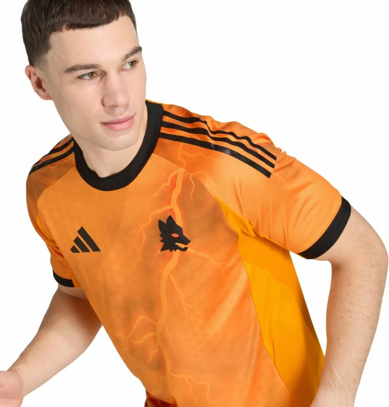 Fanellë meshkuj adidas AS Roma 25/26, portokalli