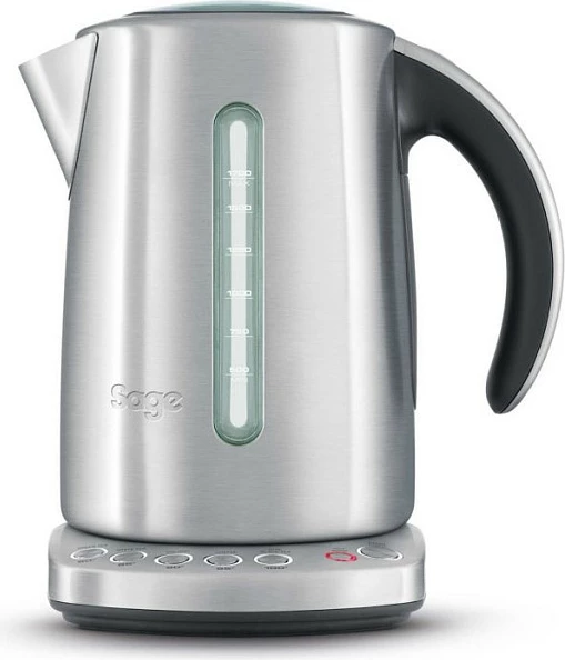 Çajnik elektrik Sage 1.7L, 5 nivele temperature, inox i krehur