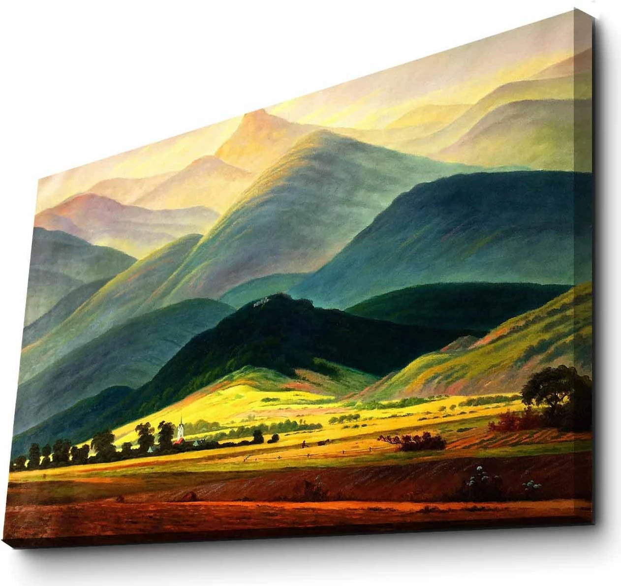 Pikturë dekorative në kanavacë, FAMOUSART-100, shumëngjyrëshe, 45x70cm