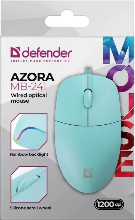 Maus Defender Azora MB-241 RF me kabllo, 1200dpi, Mint 3