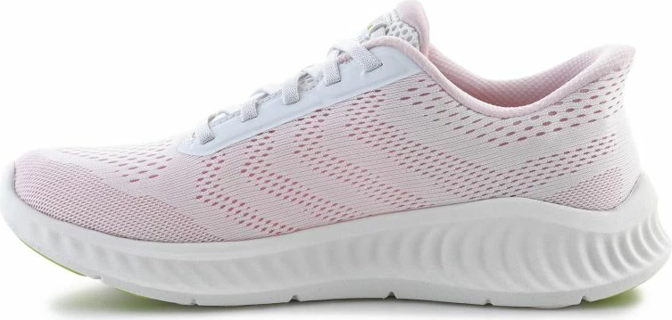 Atlete për femra Skechers, të bardha/rozë