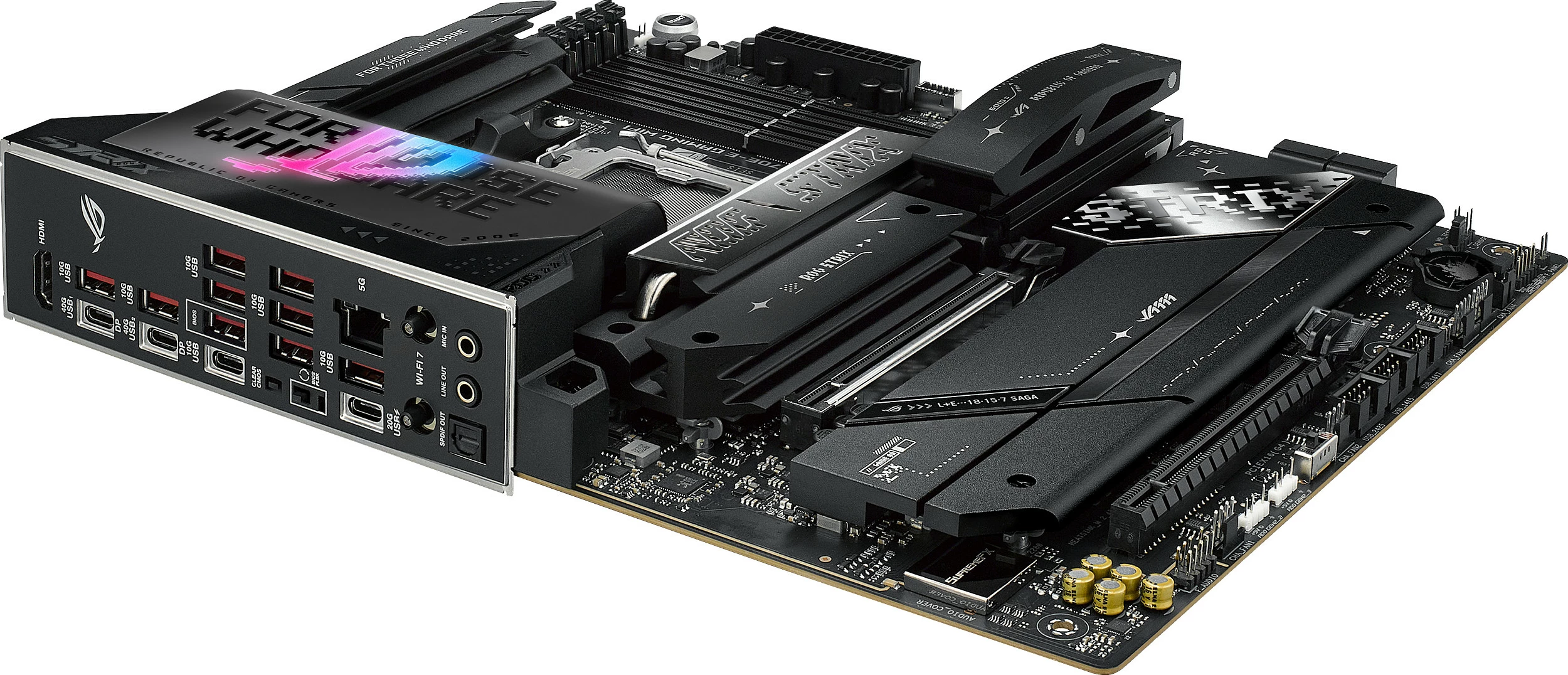 Pllakë amë ASUS ROG STRIX X870E-E GAMING WIFI, AMD, Socket AM5, DDR5, 192 GB