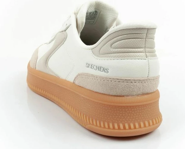 Atlete femra Skechers Lifted Luxe Slip-Ins, të bardha