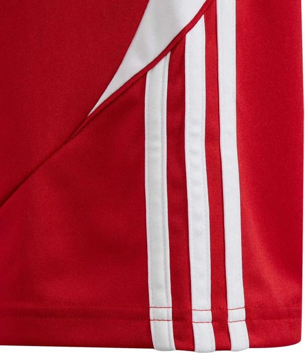 Shorce për fëmijë adidas Tiro 24, të kuqe dhe të bardha [Madhësia: 164 cm]
