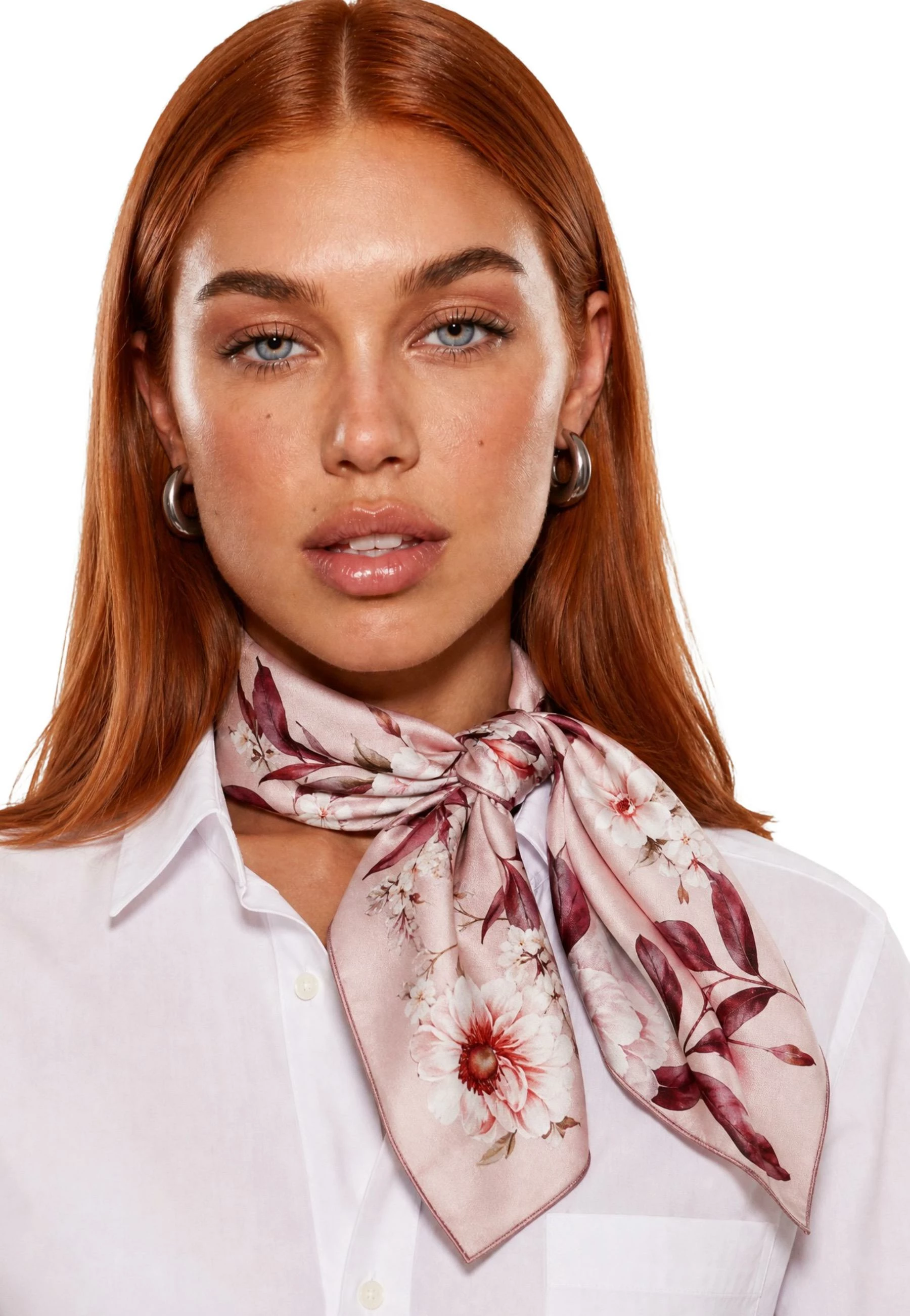 Fular për femra I am FOULARD, rozë