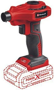 Pompë ajri me akumulator Einhell Power X-Change CE-AP 18 Li-Solo, 18V, pa bateri/karikues, kuqe/zezë