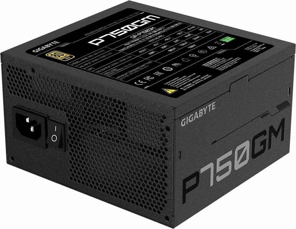 Furnizues rryme Gigabyte P750GM 750W 80 Plus Gold, i zi