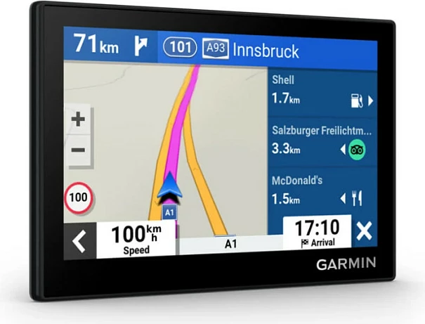 Navigator GPS Garmin Drive 53, 5", 16 GB, harta Evropë, Wi-Fi/Bluetooth, zi/gri