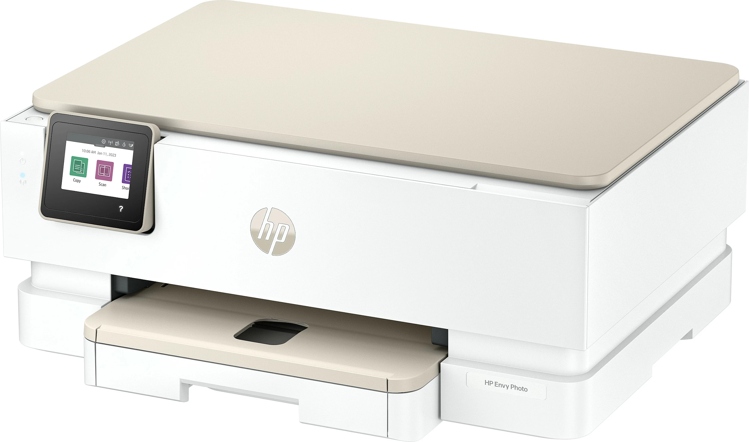 Printer multifunksional HP ENVY Photo 7230, wireless, inkjet me ngjyra, ADF 35 fletë, Light Portobello