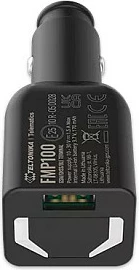 GPS tracker Teltonika FMP100, 2G, Plug & Play për prizë çakmaku, i zi