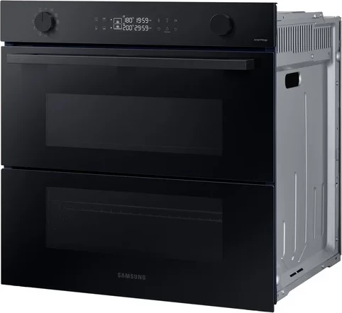 Furrë elektrike Samsung NV7B4535YAK/U3 76 L A+ Dual Cook Flex pyrolytic Natural Steam Clean Black