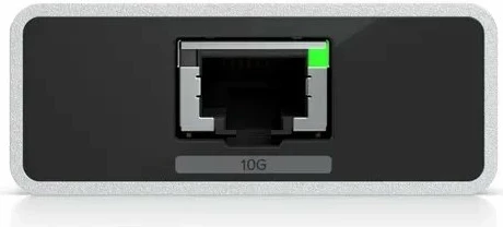 Adapter Ethernet USB-C në RJ45 Ubiquiti UniFi UACC-Adapter-RJ45-USBC-10GE 10GbE, i bardhë