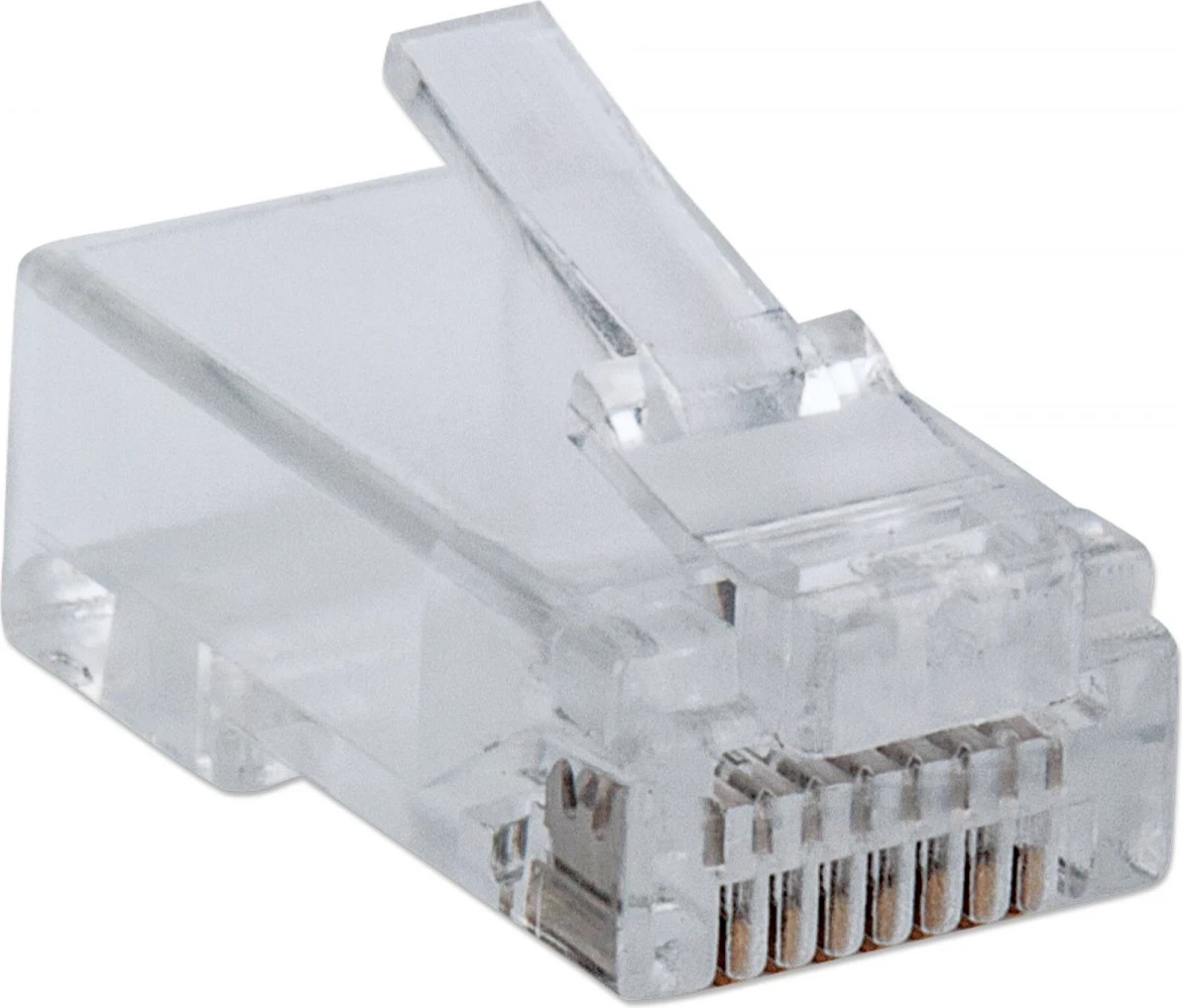 Pin Intellinet 791090 RJ45 Cat6 UTP, 100 copë, transparent