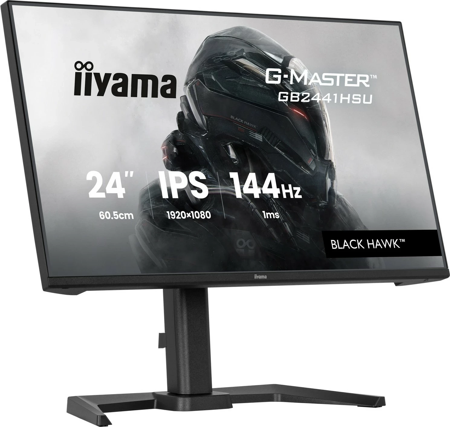 Monitor iiyama G-Master GB2441HSU-B1, 23.8 inch, Full HD, 144Hz, IPS, zi