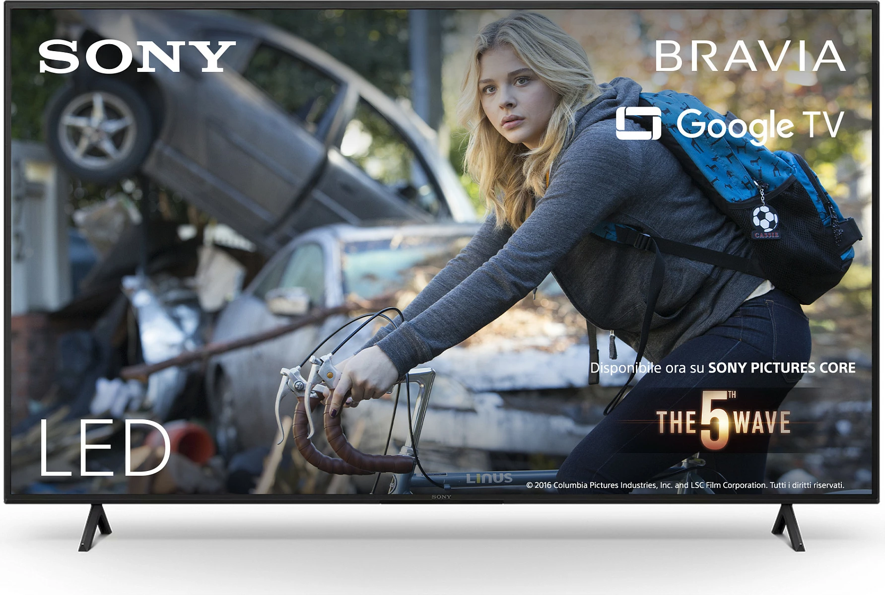 Televizor SONY KD75X75WLA, BRAVIA, 75 inç, LED, Google TV, zi